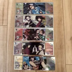 鬼滅の刃 ロングステッカーガム2 “5枚セット”