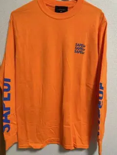SAPEur 長袖 Tシャツ オレンジ