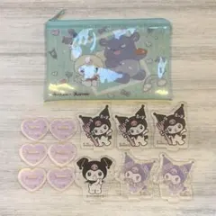 サンリオ クロミ 20周年 アクリルスタンド アクスタ スシロー ポーチ