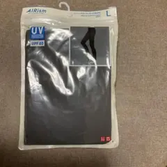 新品 UNIQLOユニクロ エアリズム UVカットレギンス（10分丈）グレー