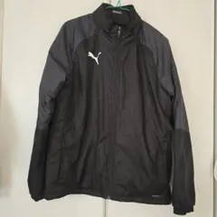 PUMA ブラック スポーツ中綿ジャケット S