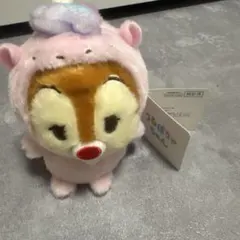 Disney うるぽちゃちゃん ぬいぐるみ チップ タグ付きのサムネイル