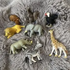 動物 ミニフィギュア 7体セット