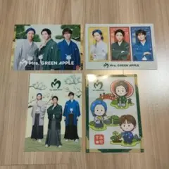 新品 Mrs. GREEN APPLE ミセス ローソン ビジュアルシート 4