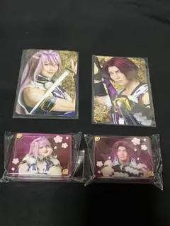 刀ミュ 博覧会 村正 蜻蛉切 カード メモスタンド