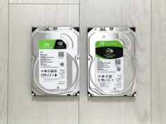 Seagate BarraCuda 4TB HDD 中古／2台セット／状態良好のサムネイル
