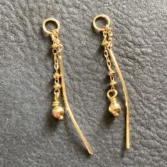 agete k10 ミラーボールチャーム