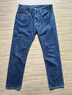 バナナリパブリック　ダークブルー ストレートカット デニム