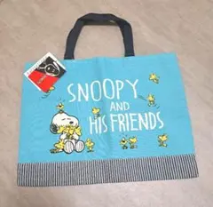 SNOOPY★トートバッグ ブルーのサムネイル