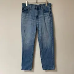 UNIQLO JEANS ライトブルー ストレートデニム ジーンズ サイズ25