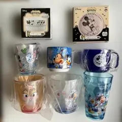 Disney ミッキー・ミニーのマグカップ・食器 8個セット