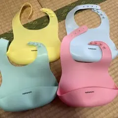 PUPPAPUPO お食事エプロン 4色セット