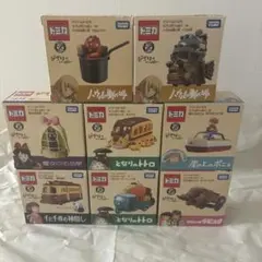 ドリームトミカ ジブリがいっぱい 8種セットのサムネイル