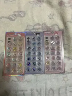 おはじきシール　サンリオ　ハローキティ マイメロ　クロミ