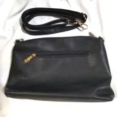 D.KELLY JAPAN 2WAY ショルダーバッグ ブラック ベージュ