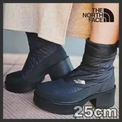 ノースフェイス レディース ヌプシブーツ ウォータープルーフ ブラック 25cm