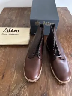 激レア】ALDEN4183 BEAMS別注オールデンコードバン マホガニー - メルカリ