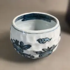 古伊万里 染付 梅石榴紫陽花文 江戸後期 - メルカリ