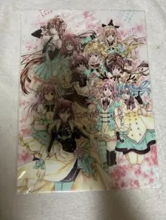 未使用 クリアポートレート2 桜姫華伝 種村有菜カフェ アニメイト