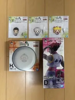 一番くじ ハンターハンター D賞 ヒソカ (髪かきあげ) + I賞4点 J賞1点