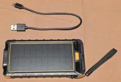 ソーラー充電　モバイルバッテリーのサムネイル