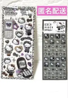 平成はっぴーフォン　ギャルキティ　タイルシール 2点