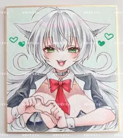 色紙　手描きイラスト