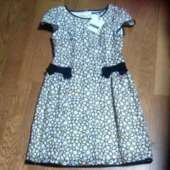 ♡新品♡2023年♡エムズグレイシーワンピース黒白花刺繍♡53900円♡36 M'S GRACY 2023 Summer Collection | msgracy