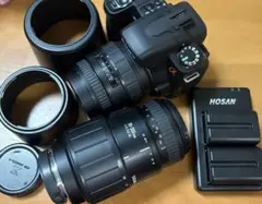 ✨スマホ転送セット付き✨❤️ソニー DSLR-A330 トリプルレンズ