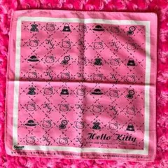 レトロ★レアハローキティ★トロピカル柄★ハワイアン★ハンカチ★2001年頃 レトロ☆レアハローキティ☆トロピカル柄☆ハワイアン☆ハンカチ