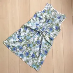 リゾートワンピース　花柄