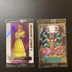 ドラゴンクエスト　ウエハース　ローラ姫、シドー2枚セット