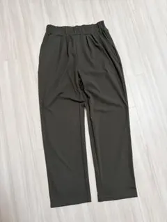 大きいサイズL-LL ストレッチレギンスパンツ オリーブカーキ