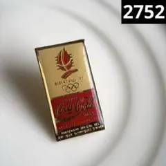 ⭐︎2点目から半額⭐︎ヴィンテージピンバッジ　1992アルベールビル五輪×コカコーラのサムネイル