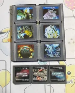 ポケモン　ダイヤモンド　パール　プラチナ　カセットケース　セット