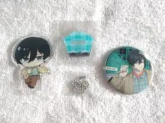 ブルーロック ブルロ 渋谷制覇 アクスタ 缶バッジ 糸師 凛 セット