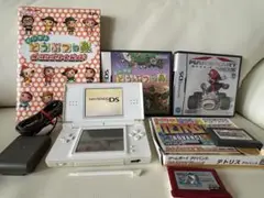 Nintendo DS Lite ソフト４個 本１冊