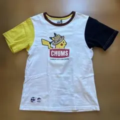 【良品】CHUMS ピカチュウ Tシャツ キッズXL 145cmのサムネイル