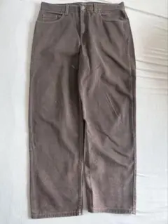 90s Eddie Bauer 34×30 ブラウン ワークパンツメキシコ製 Mのサムネイル
