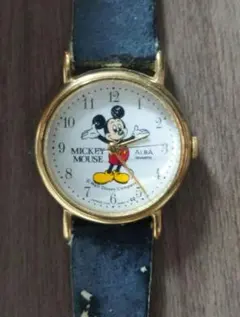 アンティーク ミッキー腕時計 ディズニー ALBA ウォルトディズニーカンパニー