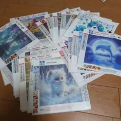 ダイヤモンドアートキット 20×20 3種類セット