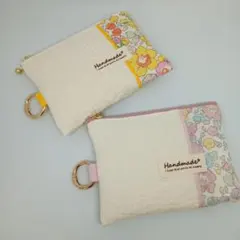 ミニミニポーチ リバティ ２点セット ① ハンドメイド