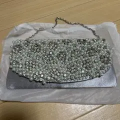 パーティーバッグ　結婚式　パールバッグ　ポーチ