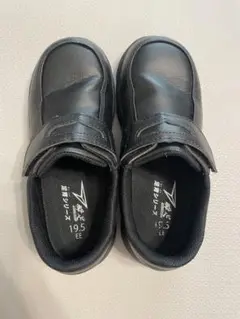 アシックス フォーマルシューズ 19.5 EE ブラック