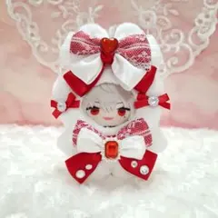 にじぱぺっと にじぱぺ　ぬい服 きぐるみ 10cm うさぎ レッド