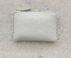 CHIEKO+チエコプラス（白）フラグメントケース、コインケース、カードケース