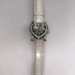 ハート型 腕時計 レディース クオーツ (電池切れ)