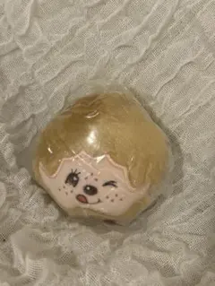 モンチッチ☆フェイスぬいぐるみ(ベージュ)ナスカン付き 【新品未開封】