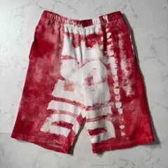 美品】ディーゼル　スウェットハーフパンツ　P-Marshy　ビッグロゴ　現行　Sのサムネイル