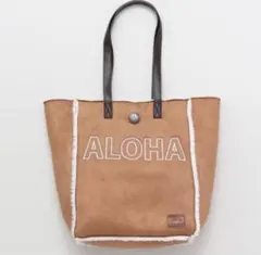 【新品/C】リアBAG ボア トートバッグ A4サイズ可 Kahiko